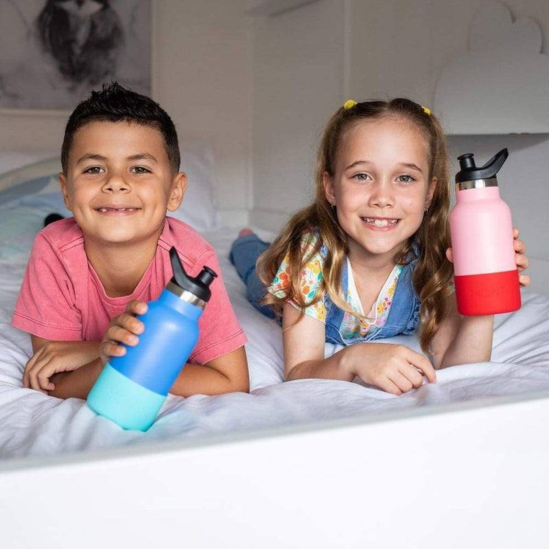 Dishwasher Safe Insulated Mini Drink Bottle Sports Lid 350ml Blueberry –  Yum Yum Kids Store