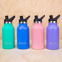 Montii Co Mini Insulated Drink Bottle 350ml Grape Montii Stainless Steel Water Bottle