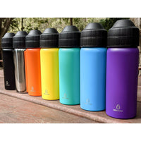 Ecococoon Leak-Proof Drink Bottle - 500ml - Purple Amethyst Ecococoon Stainless Steel Water Bottle