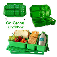 Go Green Lunchset Black Stallion GREEN Box Go Green lunchbox