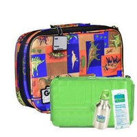 Go Green Lunchset Jurassic Party Green Box Go Green lunchbox