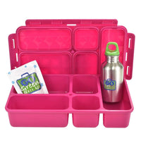 Go Green Lunchset Magical Sky Pink Box Go Green lunchbox