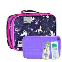 Go Green Lunchset Magical Sky PURPLE Box Go Green lunchbox