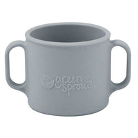 Green Sprouts Silicone Learning Cup Grey Green Sprouts Silicone Cup