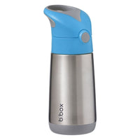 B.Box Insulated Drink Bottle Blue Slate B.Box Stainless Steel Water Bottle