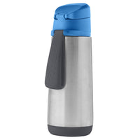 Insulated Spout 500ml Drink Bottle - Blue Slate bbox Stainless Steel Water Bottle