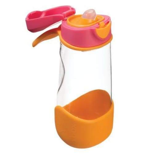 B.box Sport Spout Water Bottle Strawberry Shake B.Box Plastic Water Bottle