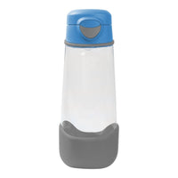 B.box Sport Spout Water Bottle 600ml Blue Slate B.Box Plastic Water Bottle