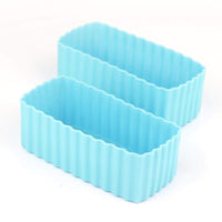 Little Lunchbox Co. Bento Cups Rectangle Light Blue Default Little Lunchbox Co. Silicone Cases