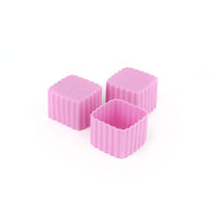 Little Lunchbox Co. Bento Cups Square Pink Little Lunchbox Co. Silicone Cases