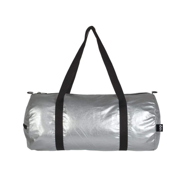 Loqi Weekender Metallic Matt Collection - Silver Default Loqi Duffle Bag
