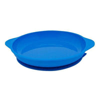 Marcus & Marcus Silicone Suction Plate Blue Yum Yum Kids Store Silicone Plate
