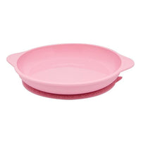 Marcus & Marcus Silicone Suction Plate Pink Yum Yum Kids Store Silicone Plate