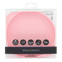 Marcus & Marcus Silicone Suction Plate Pink Yum Yum Kids Store Silicone Plate