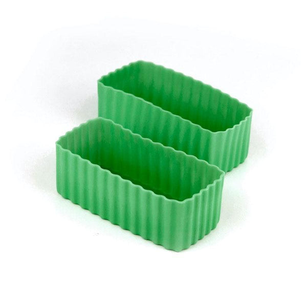 Little Lunchbox Co. Bento Cups Rectangle – Medium Green Little Lunchbox Co. Silicone Cases