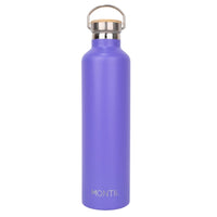 Montii Co Mega Insulated Drink Bottle 1000ml Grape Montii Stainless Steel Water Bottle