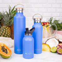 Montii Co Mega Insulated Drink Bottle 1000ml Blueberry Montii Stainless Steel Water Bottle
