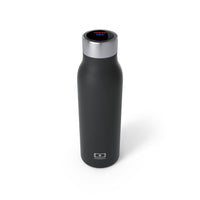 Monbento: Mb Genius Black 500ml Monbento Stainless Steel Water Bottle