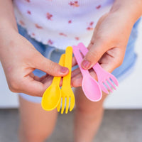 Montii Out and About Cutlery Set - Strawberry