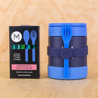 Montii Silicone Cutlery Band - Cobalt Montii Co. Silicone Cutlery Band