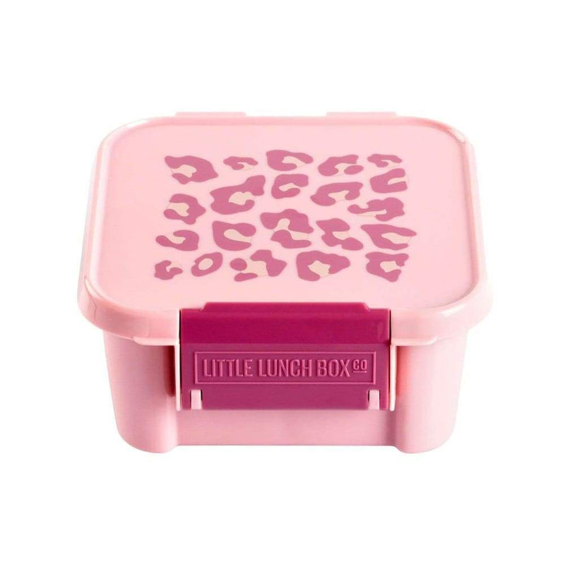 LEAKPROOF BENTO LUNCH BOX - 4 COMPARTMENTS - PINK - LEOPARD –