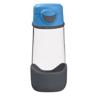 B.box Sport Spout Water Bottle Blue Slate B.Box Plastic Water Bottle