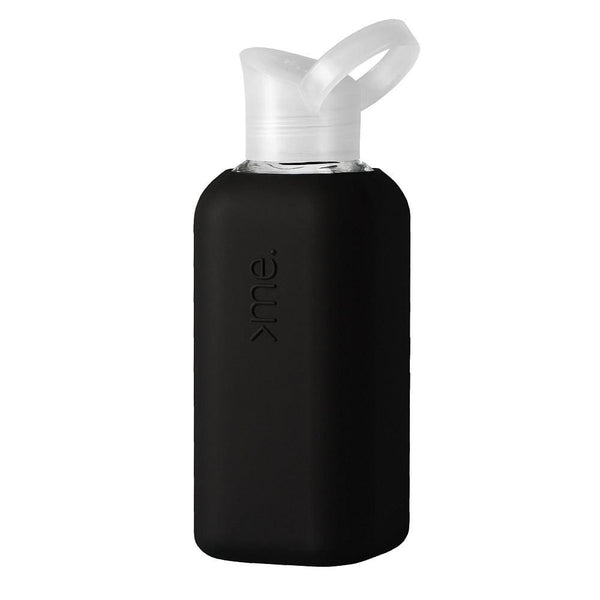Squireme Chromatic Collection Glass Bottle 500ml Black Squireme Water Bottle