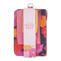Sunnylife Travel Bags Set of 3 Sunnylife Pouches