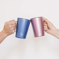 S’well S’ip Blue Sky Metallic Takeaway Mug 450ml S’well Reusable Coffee Cup