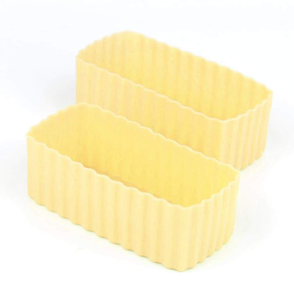 Little Lunchbox Co. Bento Cups Rectangle Yellow Little Lunchbox Co. Silicone Cases