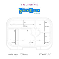 Yumbox Original Sunburst Yellow Lunchbox - 6 Compartments Yumbox lunchbox